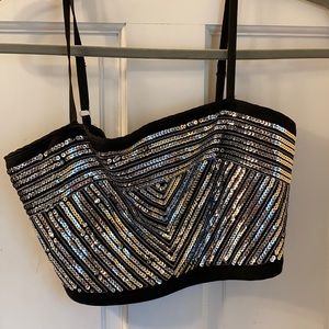 Bethany mota sequin top Aeropostale